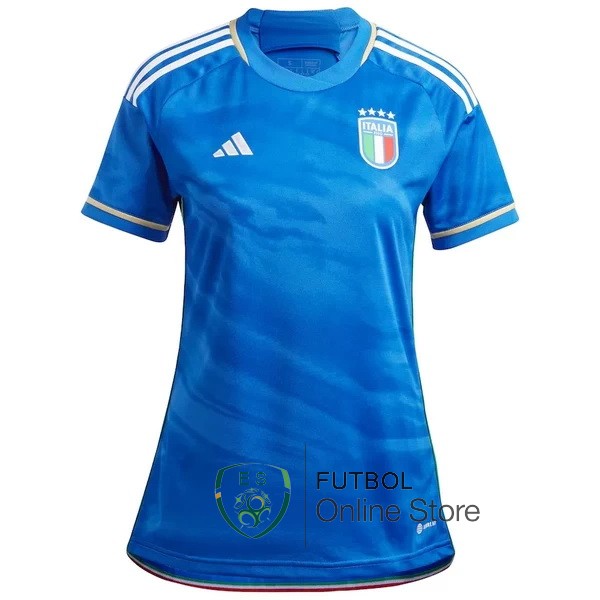 Camiseta Italia Mujer 2023 Primera