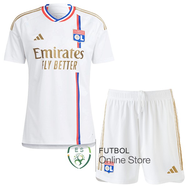 Camiseta Lyon Conjunto Completo Hombre 23/2024 Primera