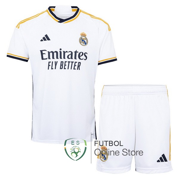 Camiseta Real Madrid Conjunto Completo Hombre 23/2024 Primera