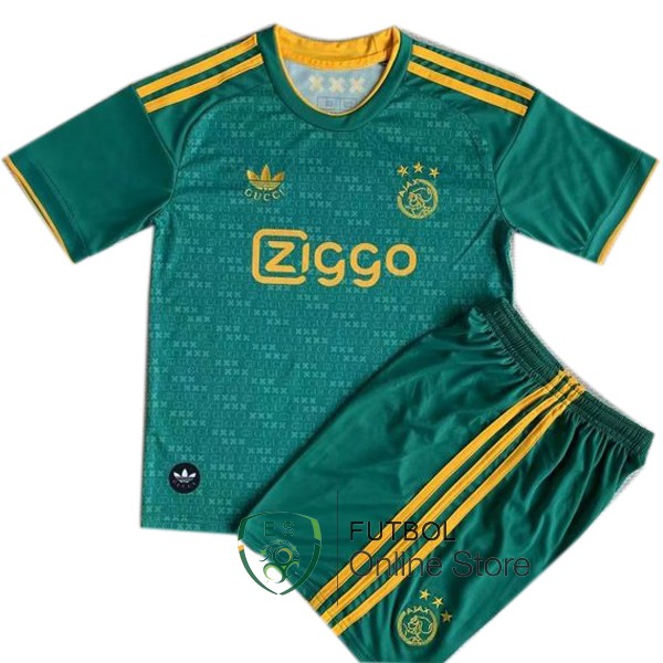 Camiseta Ajax Conjunto Completo Hombre 23/2024 Concepto Verde