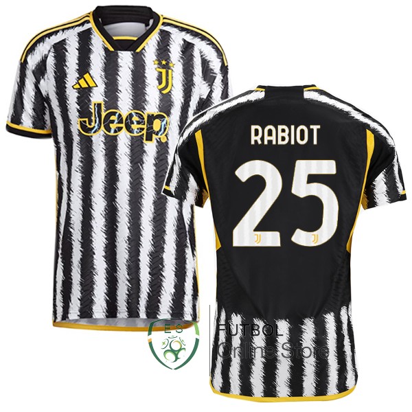 NO.25 Rabiot Tailandia Camiseta Juventus 23/2024 prima Jugadores