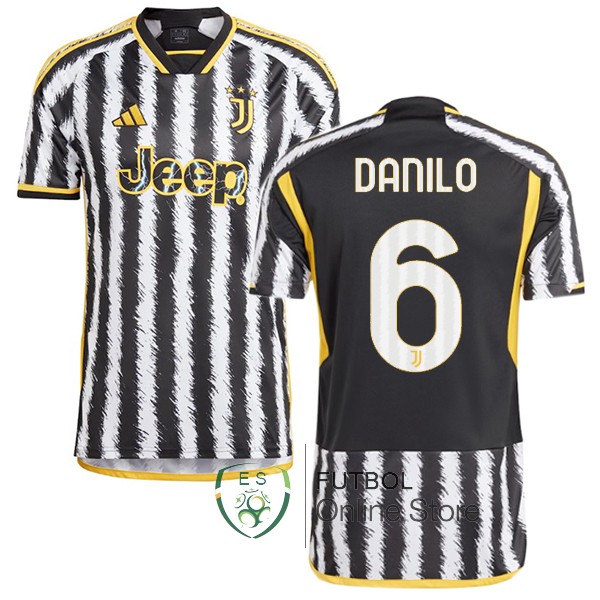 NO.6 Danilo Tailandia Camiseta Juventus 23/2024 prima