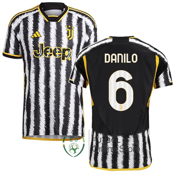 NO.6 Danilo Tailandia Camiseta Juventus 23/2024 prima Jugadores