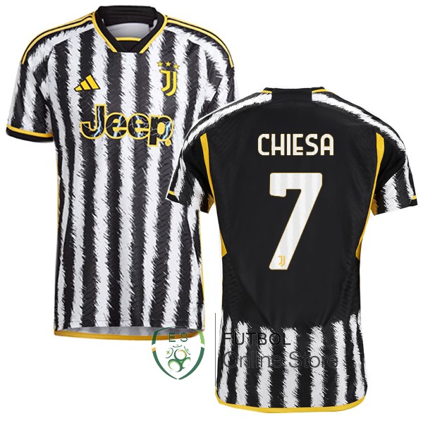 NO.7 Chiesa Tailandia Camiseta Juventus 23/2024 prima Jugadores