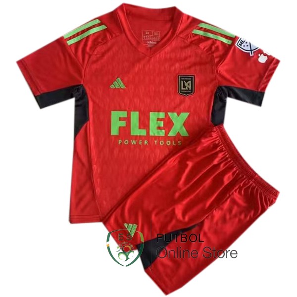 Camiseta LAFC Conjunto Completo Hombre 23/2024 Portero Rojo