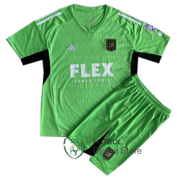 Camiseta LAFC Conjunto Completo Hombre 23/2024 Portero Verde