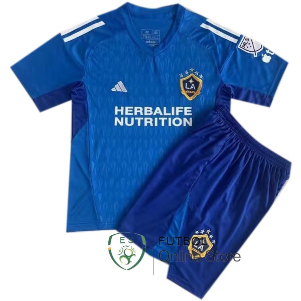 Camiseta Los Angeles Galaxy Conjunto Completo Hombre 23/2024 Portero Azul Marino