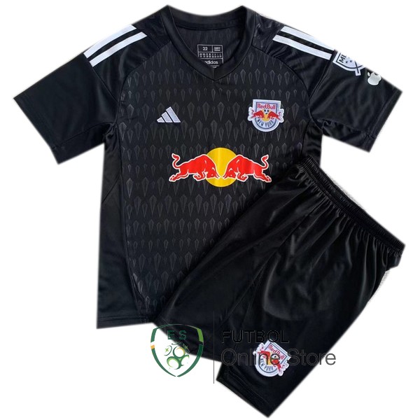 Camiseta New York Red Bulls Conjunto Completo Hombre 23/2024 Portero Negro