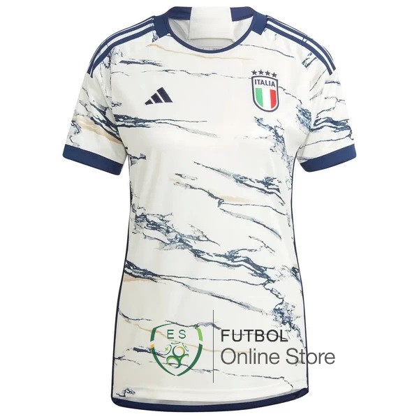 Camiseta Italia Mujer 2023 Segunda