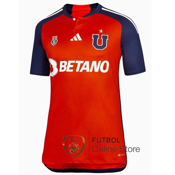 Camiseta Universidad De Chile Mujer 23/2024 Segunda