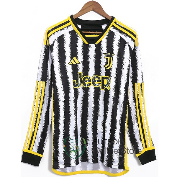 Tailandia Camiseta Juventus 23/2024 Manga Larga Prima