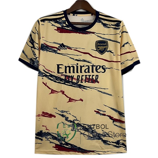 Tailandia Camiseta Arsenal 23/2024 Concepto Amarillo
