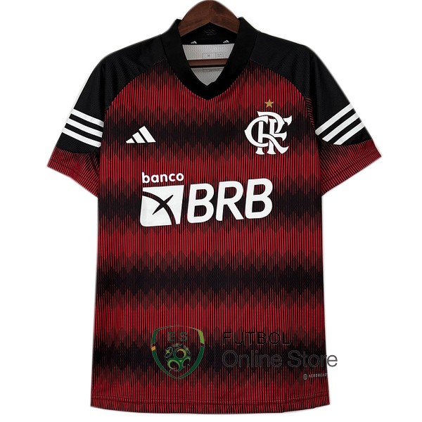Tailandia Camiseta Flamengo 23/2024 Especial Rojo Negro