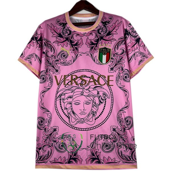 Tailandia Especial Camiseta Italia 2023 Rosa