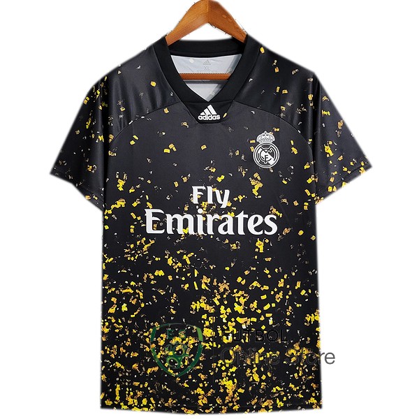 Tailandia Camiseta Real Madrid 19/2020Especial Negro Amarillo