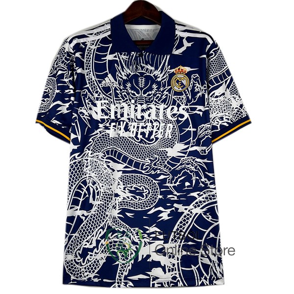 Tailandia Camiseta Real Madrid 23/2024 Especial Azul Blanco