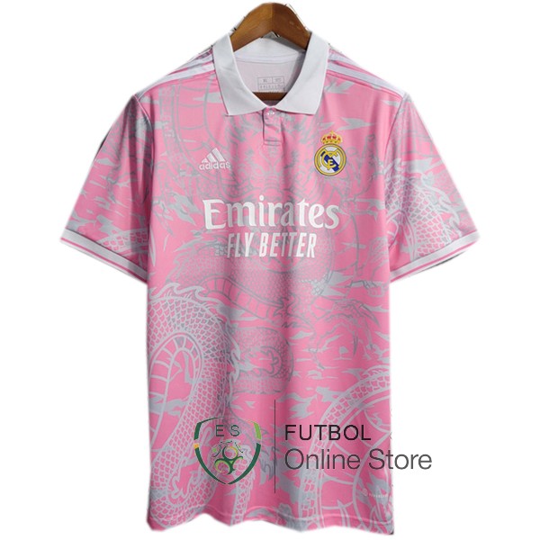 Tailandia Camiseta Real Madrid 23/2024 Especial Rosa I Blanco