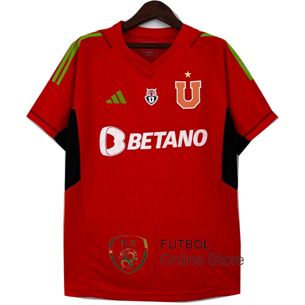 Tailandia Camiseta Universidad De Chile 23/2024 Portero Rojo