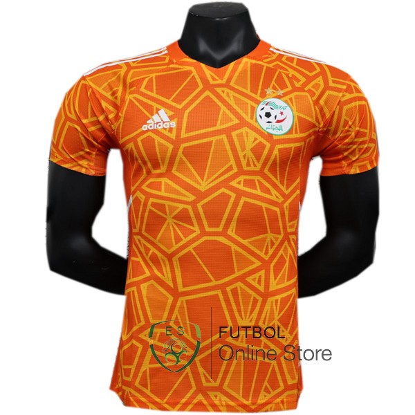 Tailandia Portero Jugadores Camiseta Argelia 2023 Naranja