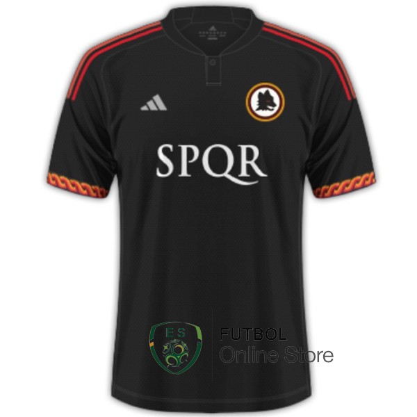 Tailandia Camiseta As Roma 23/2024 Tercera Ii