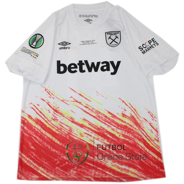 Tailandia Camiseta West Ham United Europa Conference League Finals 22/2023 Tercera