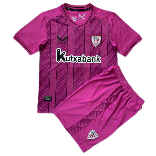 Camiseta Portero Conjunto Completo Hombre Athletic Bilbao 23/2024 Purpura