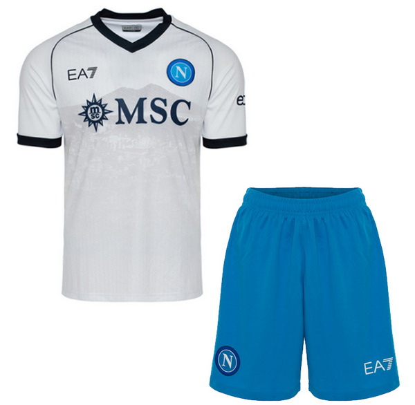 Camiseta Napoli Ninos 23/2024 Segunda I