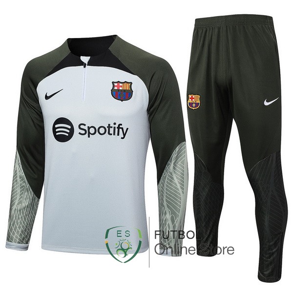 2023/24 Verde Gris Chaqueta Ensemble Complet Barcelona