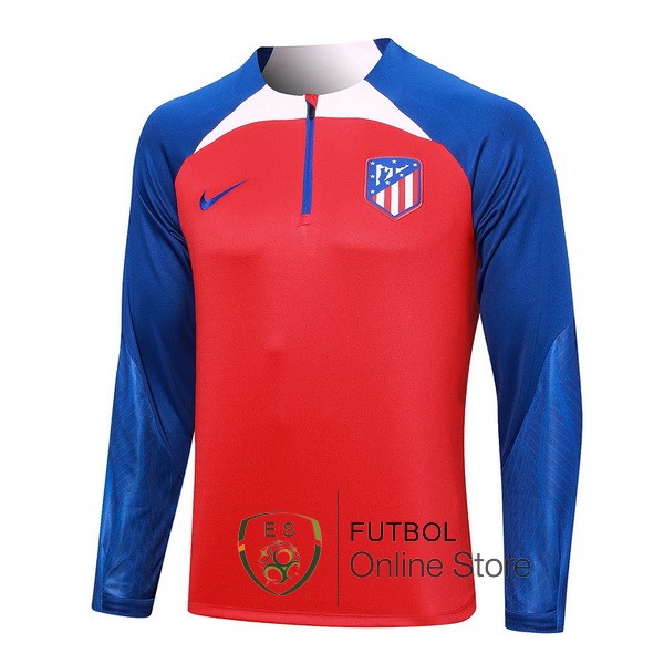 23/2024 Rojo Azul Rosa Chaqueta Con Capucha Atletico Madrid