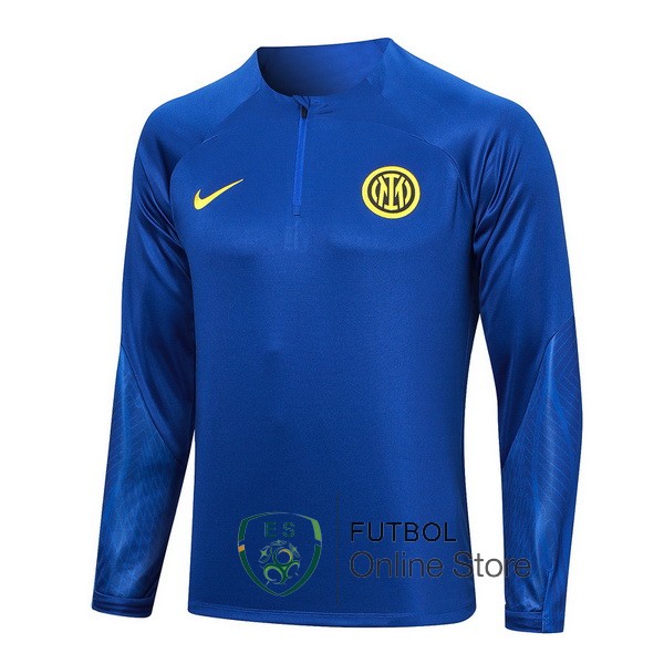 2023/24 Azul Amarillo Chaqueta Ensemble Complet Inter Milan