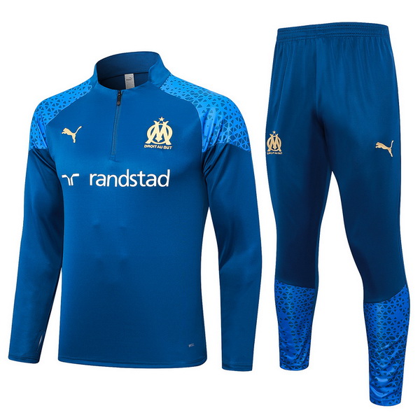 Camiseta Marseille Chandal Ninos 23/2024 I Azul