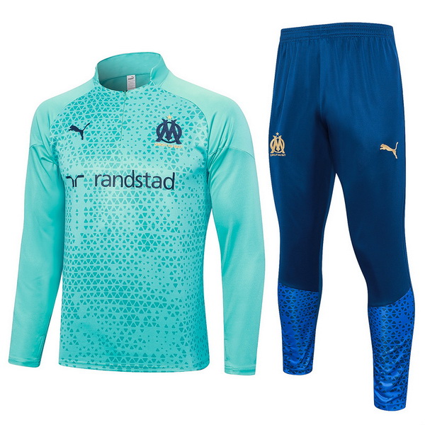 Camiseta Marseille Chandal Ninos 23/2024 Verde Azul