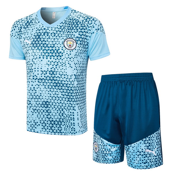 Entrenamiento Manchester City Conjunto Completo Azul 23/2024