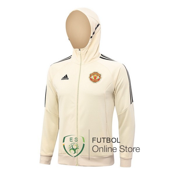 23/2024 Amarillo Chaqueta Con Capucha Manchester United