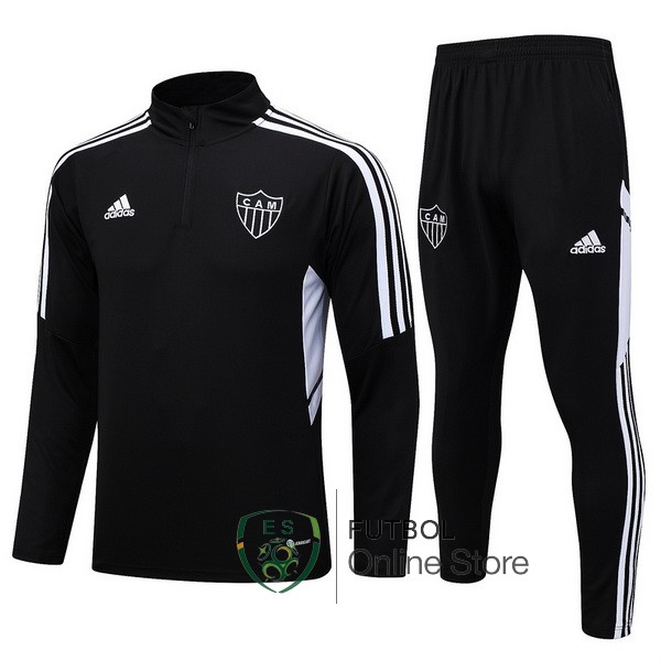 2023/24 Blanco Negro Chaqueta Ensemble Complet Atletico Mineiro