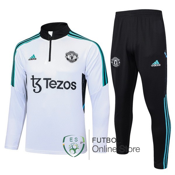 23/2024 Blanco Verde Negro Chaqueta Con Capucha Manchester United