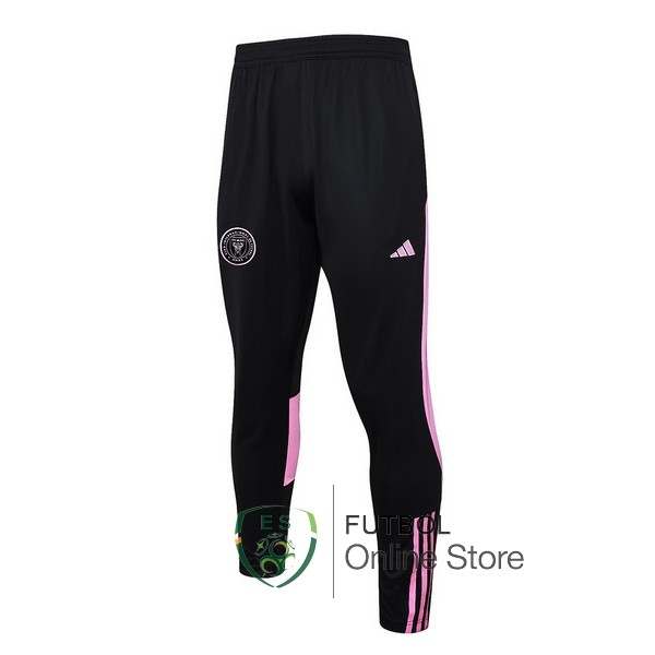 2023 Pantalones Negro Rosa Deportivos Inter Miami