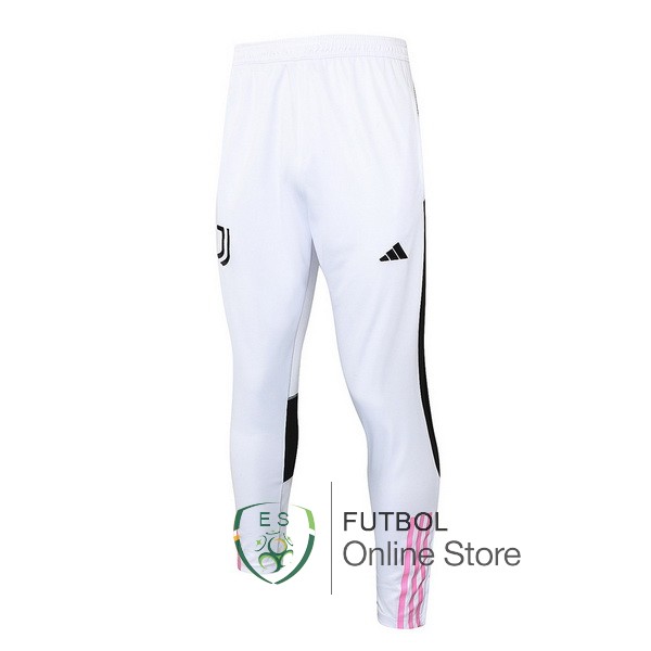 2023 Pantalones Blanco Rosa Deportivos Juventus