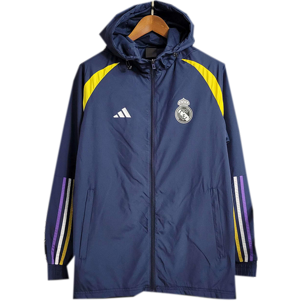 2023/24 Azul Marino Amarillo Rompevientos Real Madrid