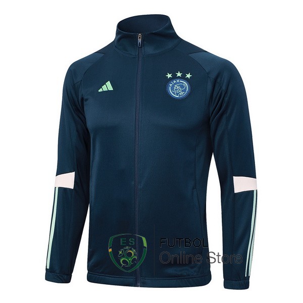 23/2024 Azul Marino Rosa Chaqueta Con Capucha Ajax