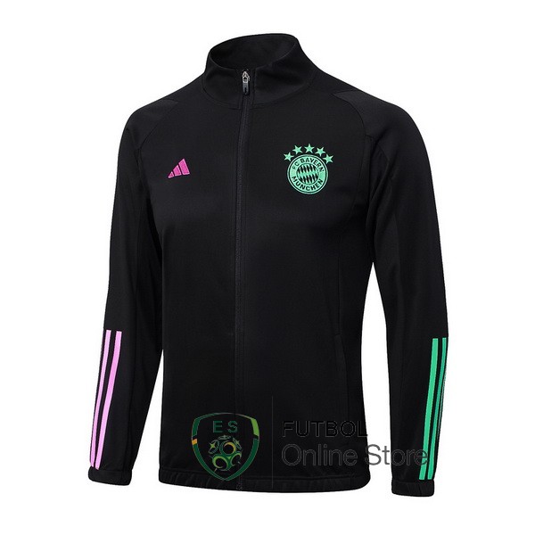 23/2024 Negro Purpura Chaqueta Con Capucha Bayern Munich