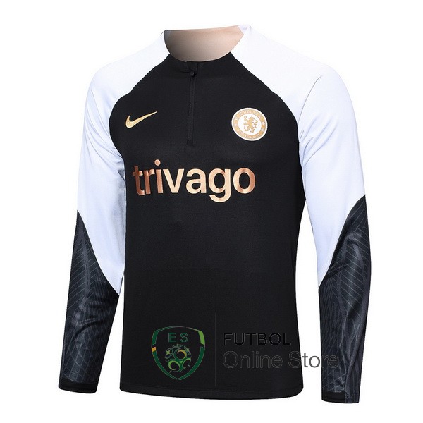 23/2024 Negro Blanco Chaqueta Con Capucha Chelsea