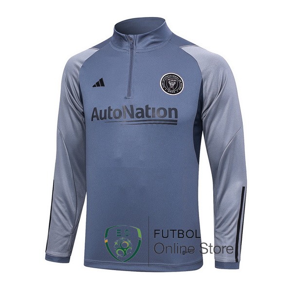 23/2024 Gris Chaqueta Con Capucha Inter Miami