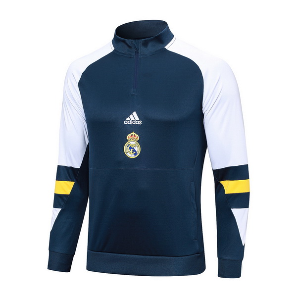 23/2024 Azul Blanco Amarillo Chaqueta Con Capucha Real Madrid