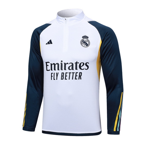 23/2024 Blanco Azul Chaqueta Con Capucha Real Madrid