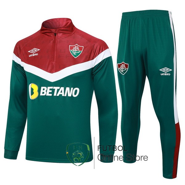 2023/24 Verde Rojo Chaqueta Ensemble Complet Flamengo