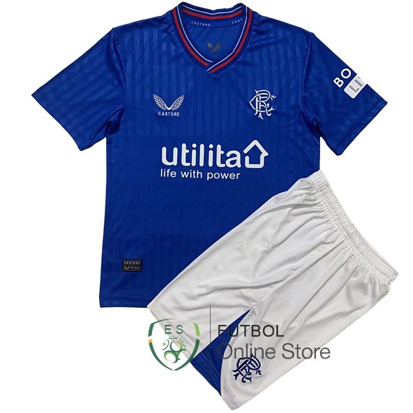 Camiseta Rangers Ninos 23/2024 Primera