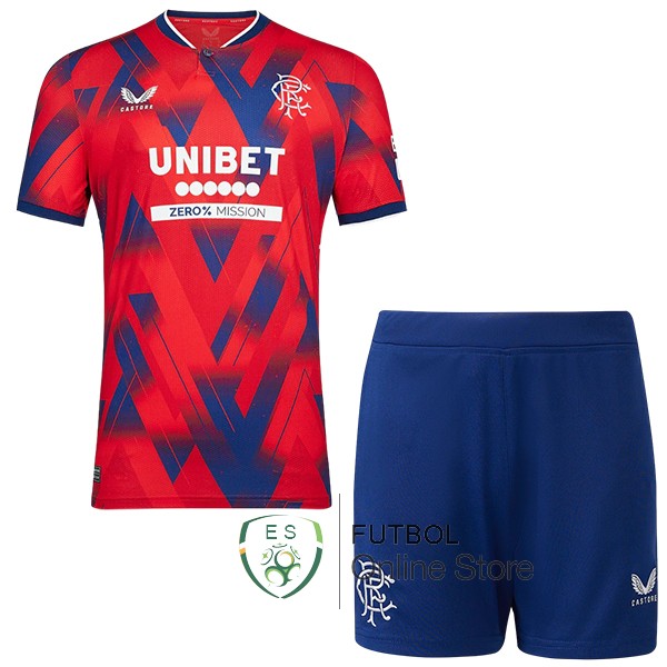 Camiseta Glasgow Rangers Conjunto Completo Hombre 23/2024 Cuarta