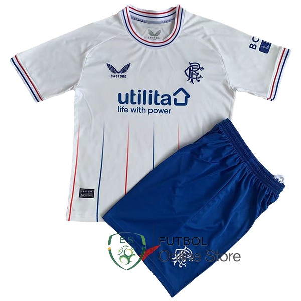 Camiseta Rangers Ninos 23/2024 Segunda
