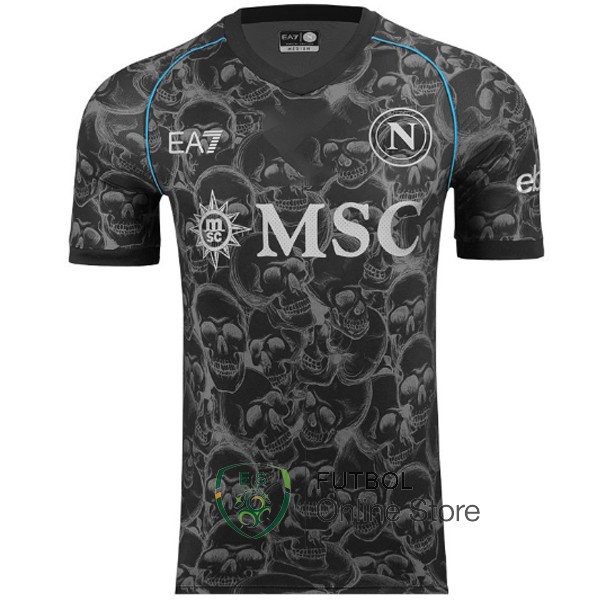 Tailandia Especial Camiseta Napoli 23/2024 Negro